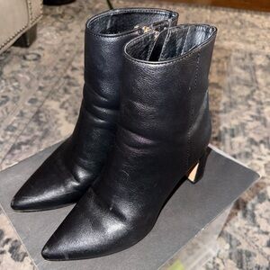 Michael Shannon Black Ankle Boots